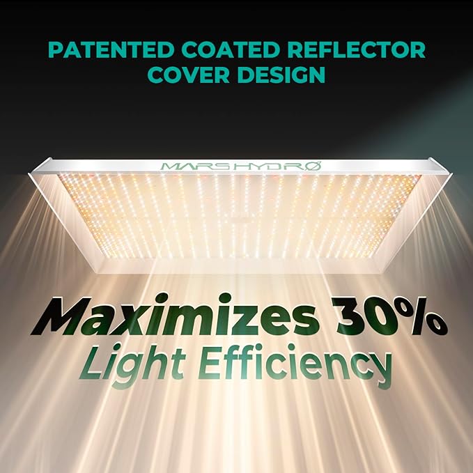 MARS HYDRO TS 3000 420W LED Grow Light for Indoor Plants Full Spectrum Commercial Grow Daisy Chain Plant Growing Lamp for 4x4 5x5ft Greenhouse & Grow Tent