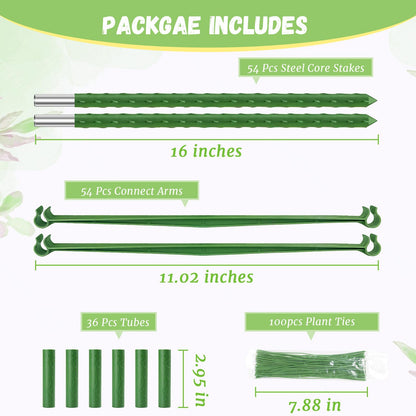 Legigo 6-Pack Tomato Cage for Garden Plant Support- Up to 48inch Garden Stakes Tomato Cage, Tomato