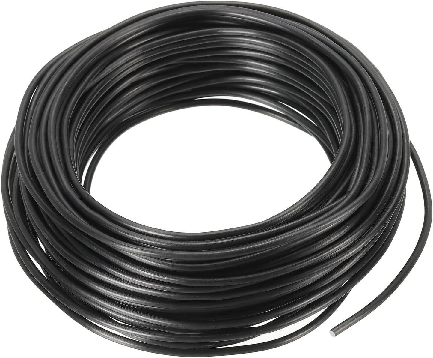 PATIKIL 2.5mm x 60ft Bonsai Training Wire,Floral Wire Stems Anodized Aluminum Tree Wire for Gardening Branch Fixing,Black