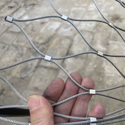 Stainless Steel Garden Netting 12 Gauge 40"X40" Deer Wire Fence -3" Mesh- Safety Netting Animal Barrier Fence Very Strong and Durable