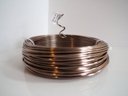 Anodized Aluminum 2.0mm Bonsai Training Wire 250g Large Roll (95 feet) - Choose Your Size and Color (2.0mm, Brown)