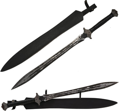 High Manganese Steel Blade Machete for Cutting Trees Heavy Duty Full Tang Outdoor Survival Hunting Tactical Sword