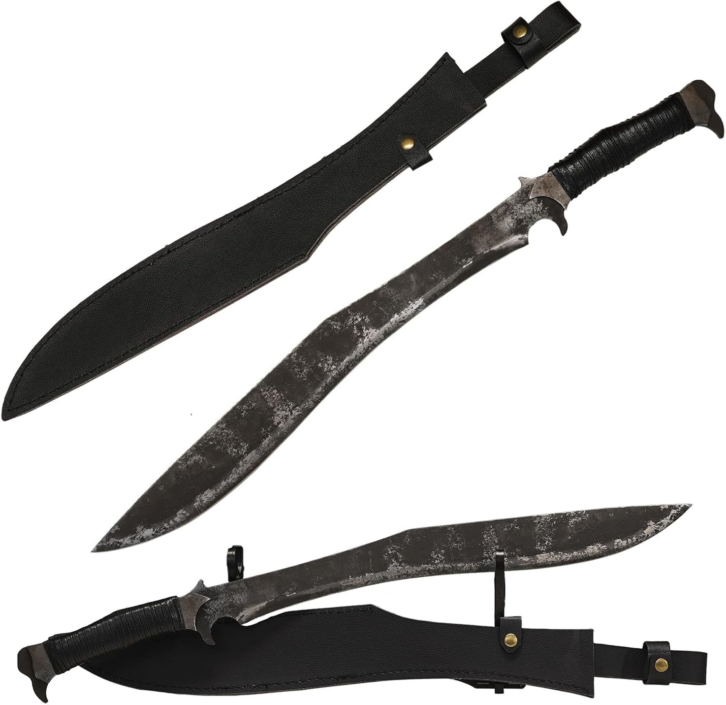 High Manganese Steel Blade Machete for Cutting Trees Heavy Duty Full Tang Outdoor Survival Hunting Tactical Sword