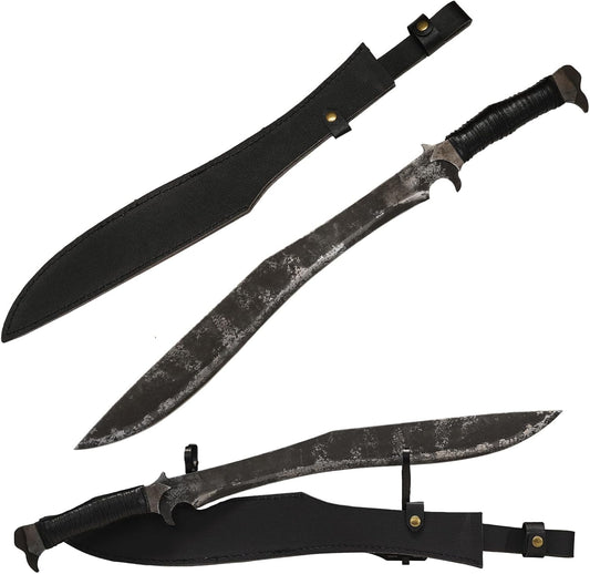 High Manganese Steel Blade Machete for Cutting Trees Heavy Duty Full Tang Outdoor Survival Hunting Tactical Sword