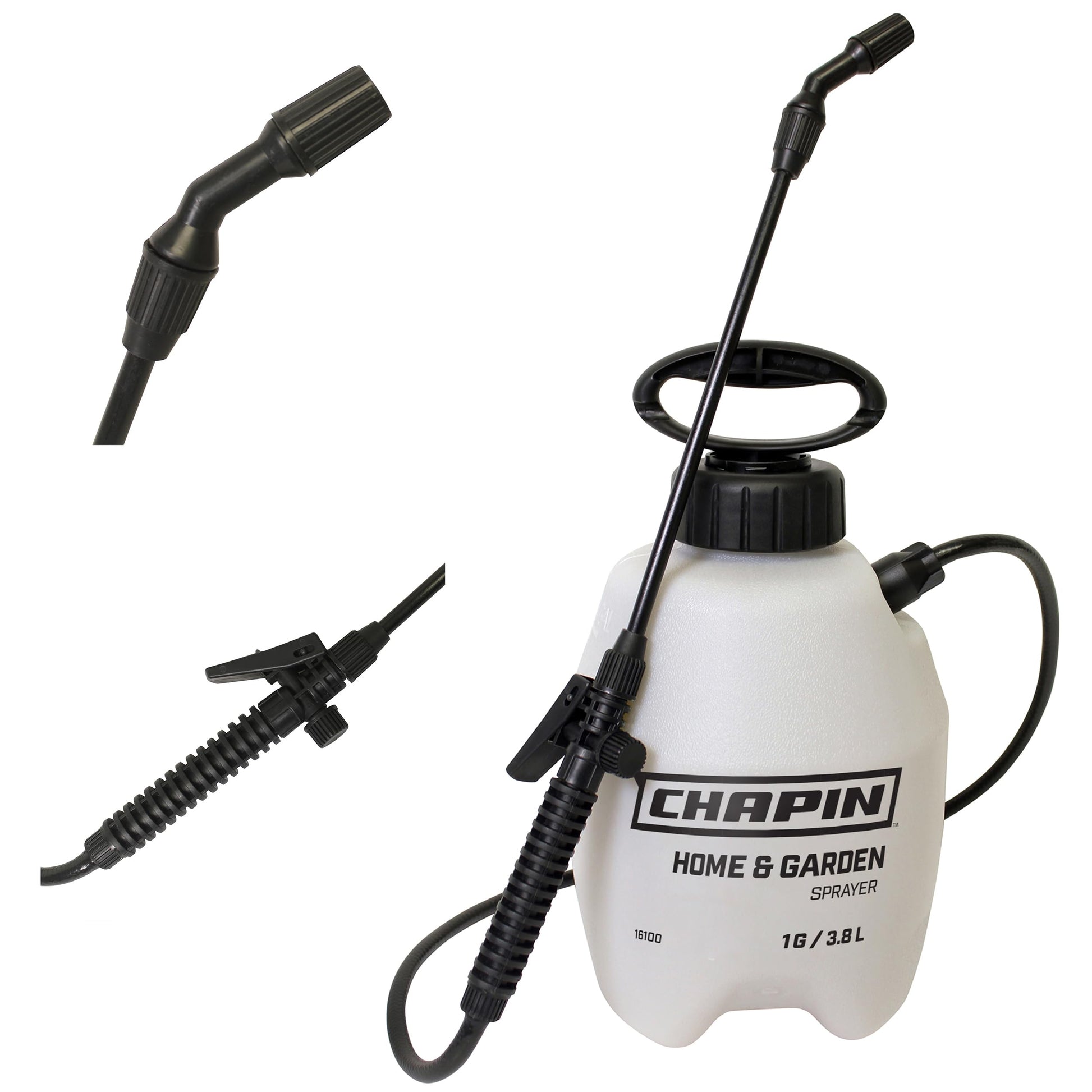 Chapin 1-Gallon Pump Sprayer, Anti-Clog for Consistent Spray