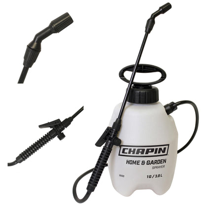 Chapin 1-Gallon Pump Sprayer, Anti-Clog for Consistent Spray