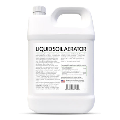 Covington Liquid Lawn Aerator PRO-LINE (1 Gallon) – Soil Conditioner & Softener for Lawns & Gardens – Loosens Clay, Compacted Soil for Better Water & Nutrient Absorption – Liquid Aeration Concentrate