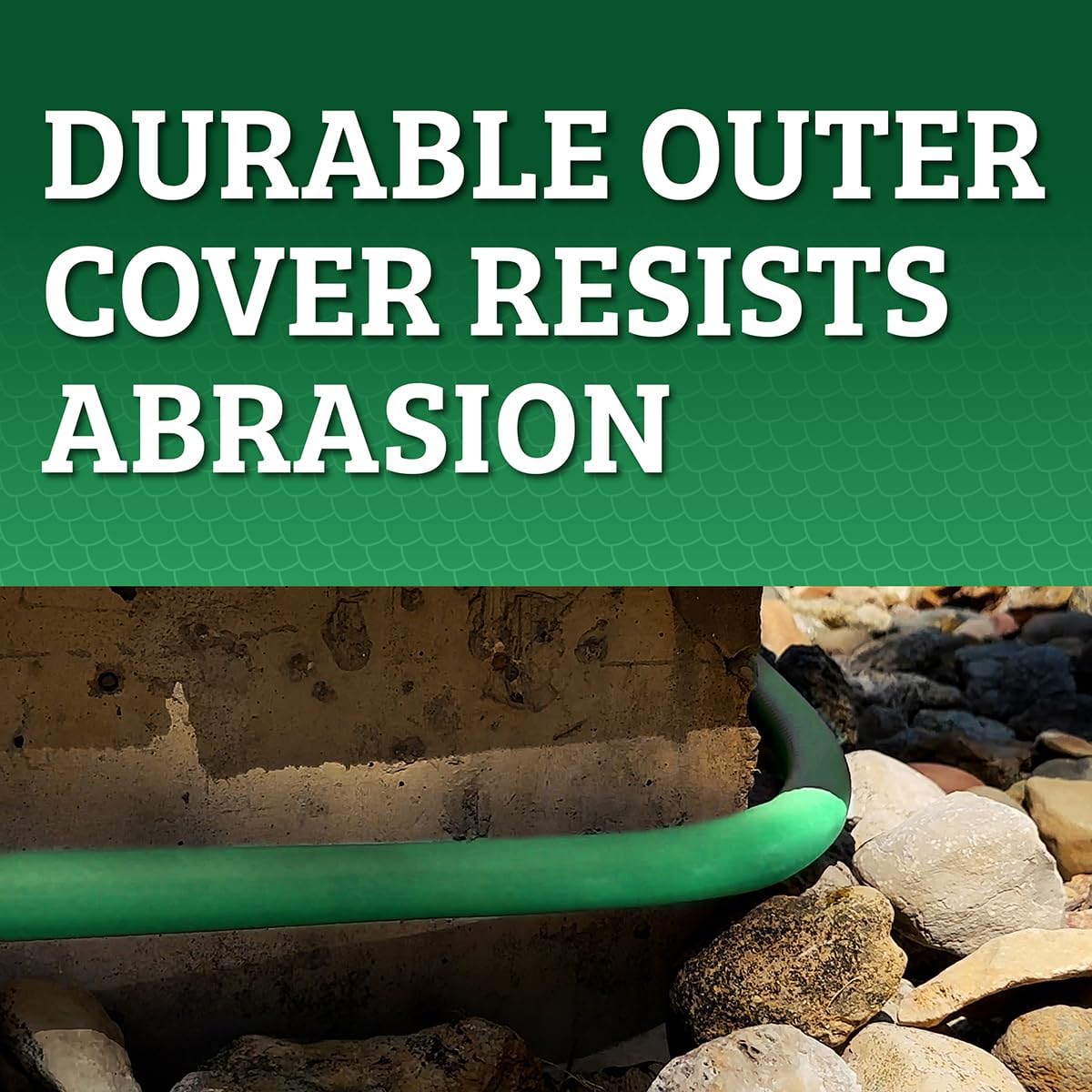 Flexzilla Colors SwivelGrip Garden Hose 5/8 in. x 75 ft., Lightweight All-Weather Water Hose, Durable and Flexible, Leak-Free Connections, Forest Green
