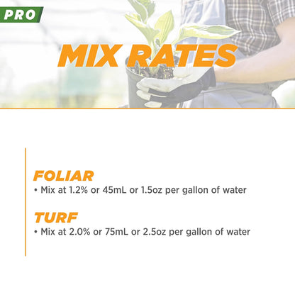 Earth's Ally Pro Disease Control Concentrate 2.5 gal. | Makes Up to 208 gals | Fungicide for Orchards, Food Crops, Ornamentals, Houseplants, Lawn & Turf