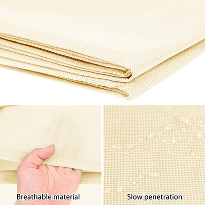 Homimp Plant Covers Freeze Protection, 4 Pack Frost Covers with Zipper Drawstring (71" x 47.3") Plant Protection Cover Bags for Outdoor Winter Frost Cold Weather Shrubs Trees Jacket Covers(Yellow)