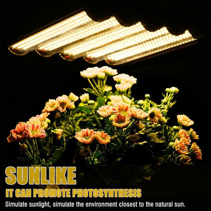 LED Grow Lights for Indoor Plants 5 Heads 450 LEDs Full Spectrum, Plant Lights for Indoor Growing with Stand, Plant Grow Lights with Auto 3/6/9/12/15/18H Timer for Indoor Tall Plants.