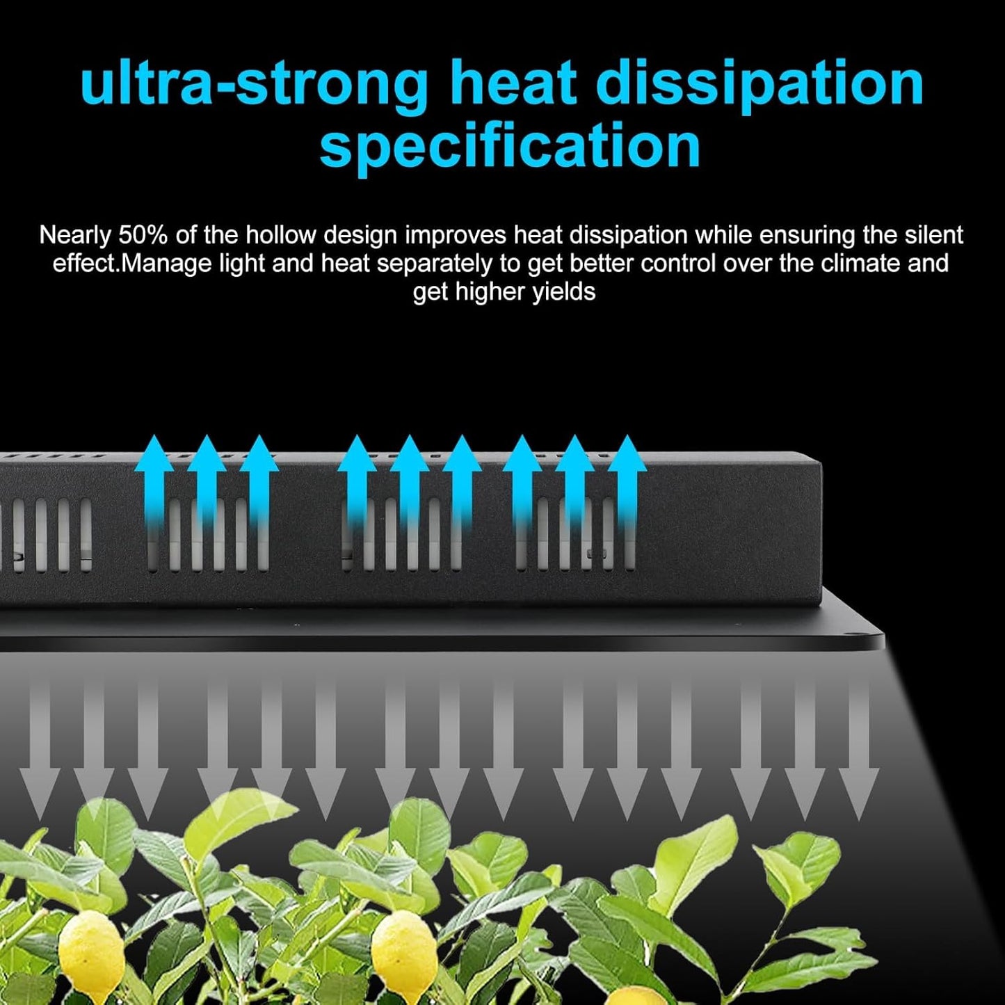 MELONFARM Grow Tent Complete Setup 2x2, 70W Full Spectrum LED Grow Light & 24"x24"x48" Grow Tent Bundle, 4" Efficient Airflow Ventilation System with Soundproof Duct Connector