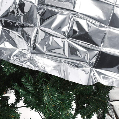 High Silver Reflective Mylar Film, Plant Reflective Film Mylar Sheet Greenhouse Covering Foil Sheets Increase Plant Growth for Outdoor Indoor Grow Room Farming Camping Reduce Uneven Heat