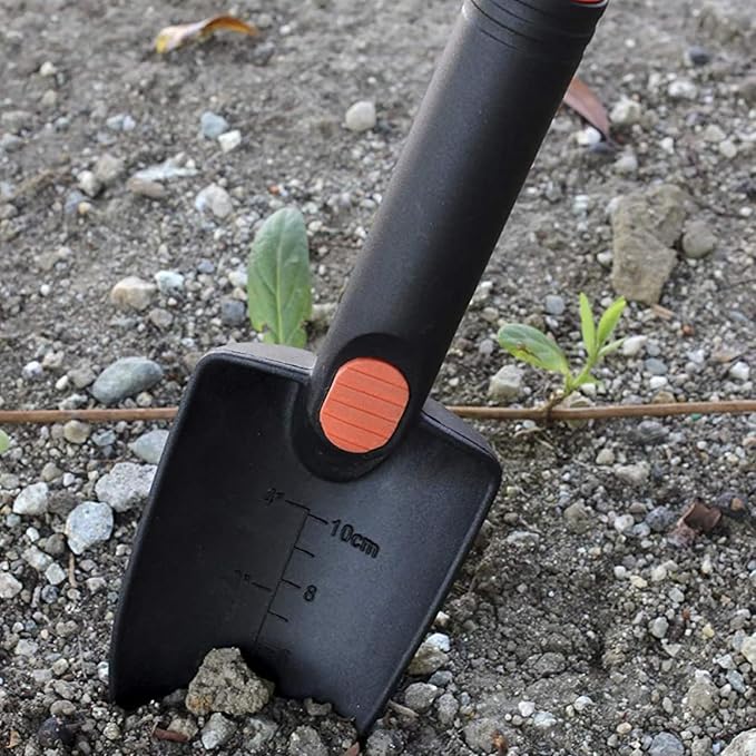 ASR Outdoor - Orange 11 inch Heavy Duty Nylon Hand Trowel