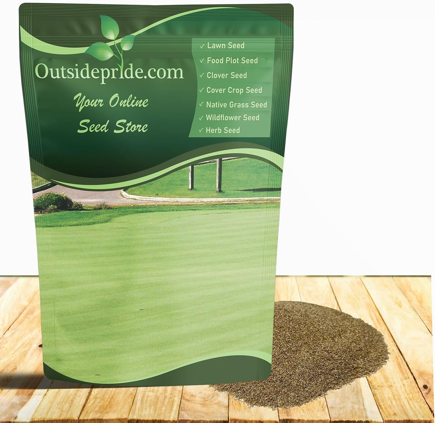 Outsidepride T-1 Creeping Bentgrass Seed - 1 lbs Fine-Bladed, Premium Quality Turf, Grass Seed for Smooth Surface, & High-Traffic Areas, Ideal Grass for Golf Courses Putting Greens, & Fairways