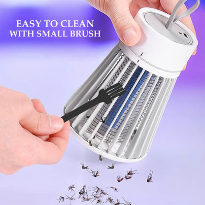 Mosquito Killer Lamp,Portable UV Bug Zapper Insect Trap for Indoor/Outdoor,USB-Powered with Grid for Camping,Patio,Home
