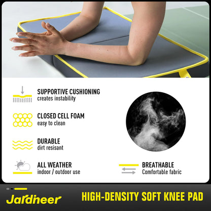 Jardineer Kneeling Pad for Gardening & Extra Thick Knee Pad – Soft Foam Knee Cushion with