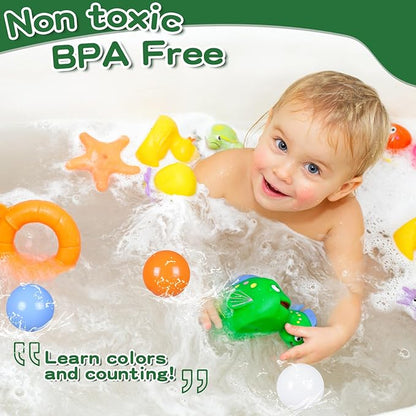 TRENDPLAY Plastic Balls for Ball Pits - Hollow Balls- Safe and Exciting Playtime - Perfect for Baby