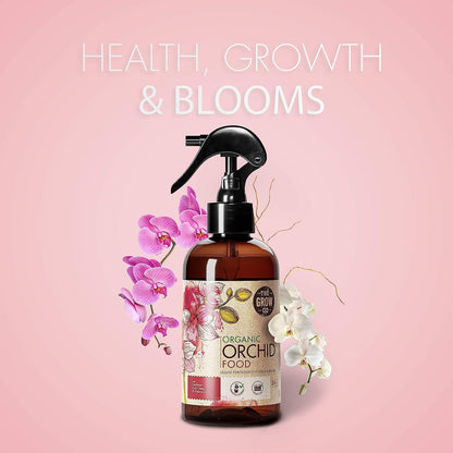 Organic Ready to Spray Orchid Food Mist - Bloom Booster Fertilizer for Orchids in Pots - Plant