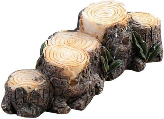 Miniature Resin Stump Micro Landscape Fairy Garden Ornament Mini Doll House Outdoor Landscape Decor Outdoor Statues Garden Sculptures Outdoor Décor Miniature Landscape