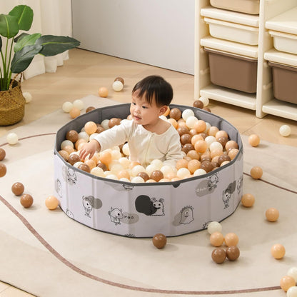 TRENDPLAY Plastic Balls for Ball Pits - Hollow Balls- Safe and Exciting Playtime - Perfect for Baby Pools, Birthday Party Decoration