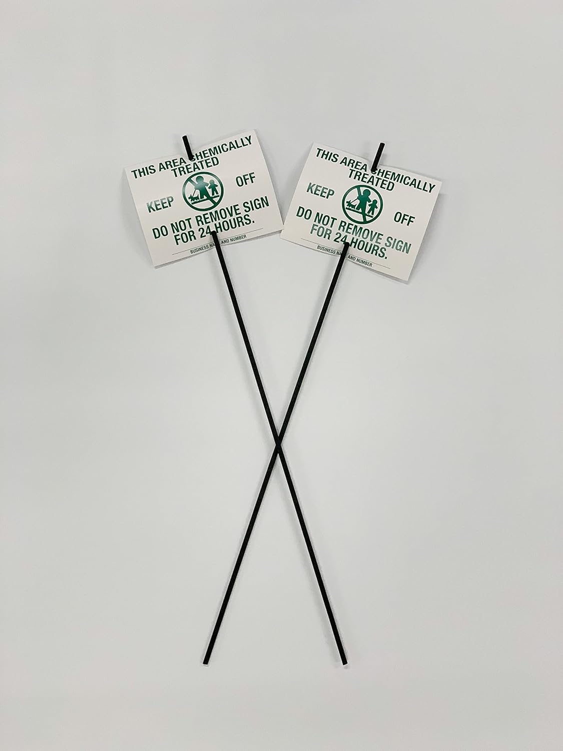 Lawn Treatment Application Stakes & Iowa Signs (Economy Style Stake / 1,000 pc. Pack)