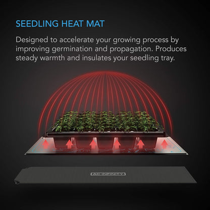 AC Infinity SUNCORE A5, Waterproof Seedling Heat Mat 20" x 20.75" MET & UL-Certified Heating Pad for Indoor Gardening, Hydroponics, Germination, Cloning