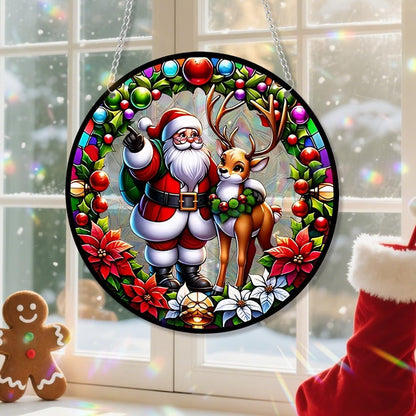 Sun Catchers Indoor Window, Acrylic Rainbow Suncatcher Window Hanging Decoration for Living Room Bedroom Summer Home Balcony Ornaments Decoration