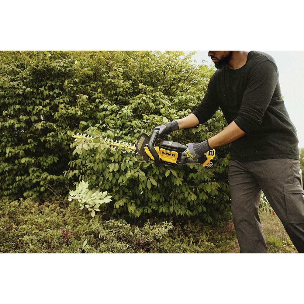 DEWALT 20V MAX 22" Cordless Hedge Trimmer, Bare Tool Only (DCHT821B)