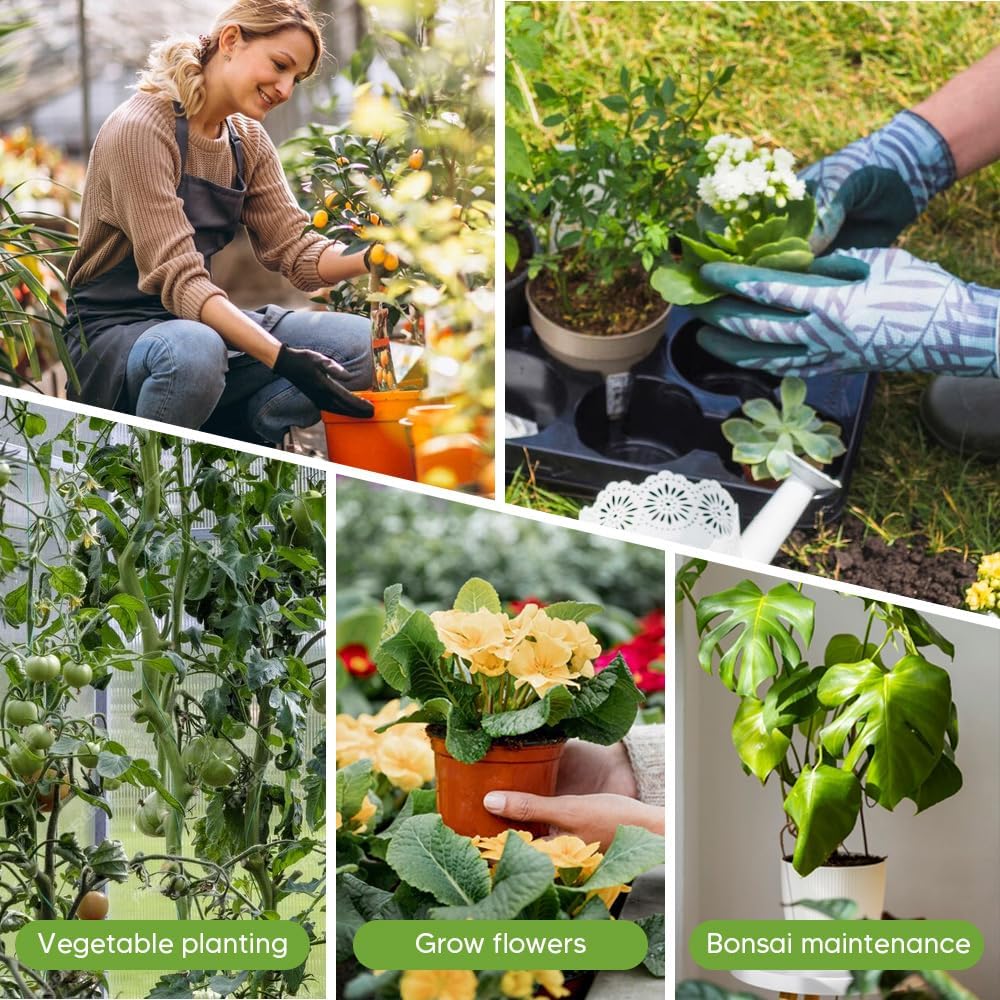 Stackable Monstera Plant Support Stakes for Indoor Outdoor Plants, Garden Accessories for Climbing Potted Plants, Plant Sticks for Vine Training Stem Stabilization (10pcs)