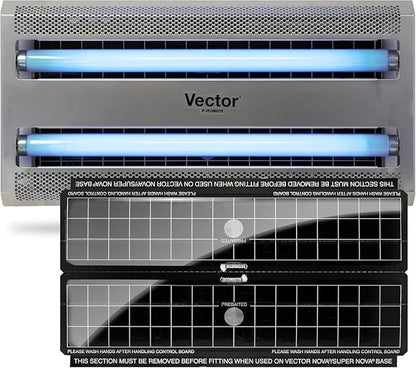 Catchmaster Vector 30, UV Light Fly Traps Indoor for Home, Electric Gnat Traps for House Indoor, Shatterproof Bulbs UV Lamp Fly, Insect & Mosquito Killer, Silent Bug Light for Kitchen, Shed, Garage