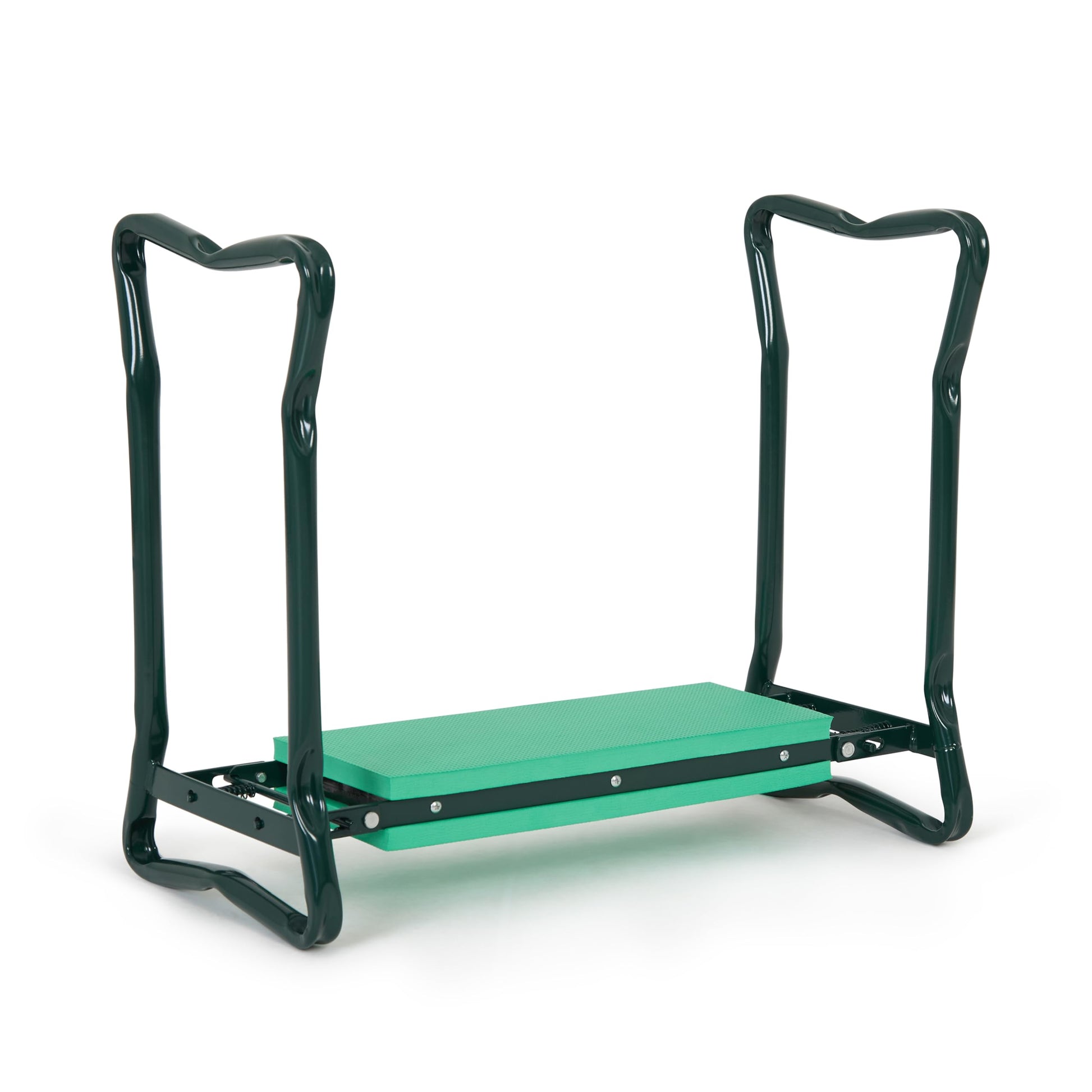 Backyard Expressions Garden Kneeler & Seat – 2-in-1 Garden Stool and Kneeler, Foldable Gardening