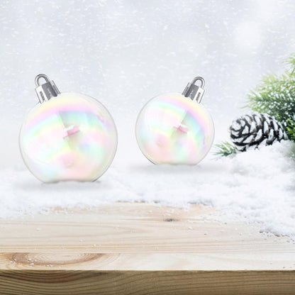 30 PCS Halloween Plastic Iridescent Ball Decoration,Clear Bubble Ball for DIY Bubbling Cauldron,Witch Cauldron Decoration,Cauldron DIY Witch Magic Pot,2.36 Inch