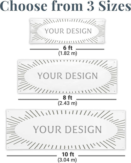 Let's Make Memories Personalized Graduation Banner Class of 2025 - Graduation Party Decorations - Congratulations Banner - Indoor/Outdoor Vinyl - Best in Class - Blue - 6 ft.