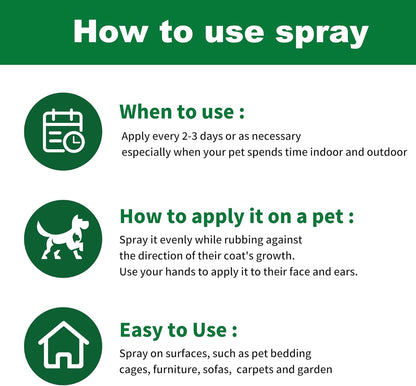 Insect & Pest Control Spray – Natural Essential - Bug Killer & Insect Repellent, Kills Ant, Spiders, Carpet Beetles, Roaches, Flies- Safe for Pets & Family, Indoor & Outdoor Use 16OZ