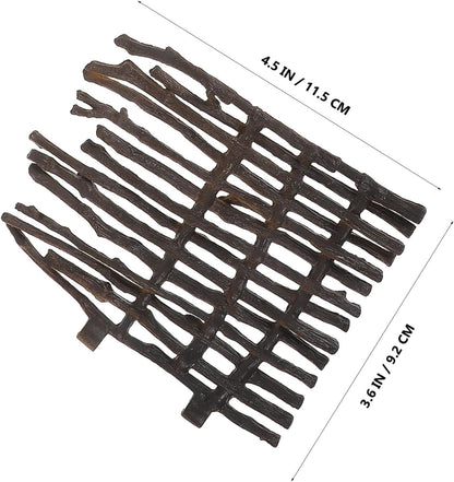 4PCS Miniature Garden Fence Fairy Garden Accessories for Dollhouse DIY Landscape Decoration Lightweight and Portable for Architectural Models and Scenic Designs