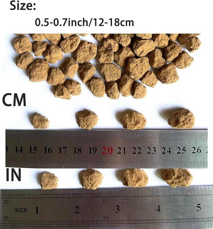 6 lb Large Grain Japanese Super Hard Akadama Bonsai Tree Soil (12-18mm) for Medium - Large Bonsai Plants, Bonsai Subsoil