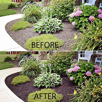 Sanco Industries MulchWorx Brown Mulch Color Concentrate - 2,800 Sq. Ft. - Rich Dark Brown Mulch Dye Spray
