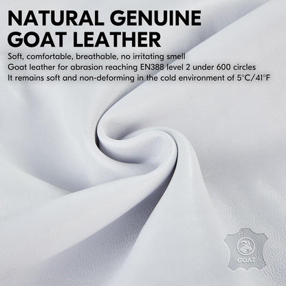 Vgo... Women Winter Garden Gloves,Goat Leather,Puncture Resistant Palm and Fingertips(GA3651F)