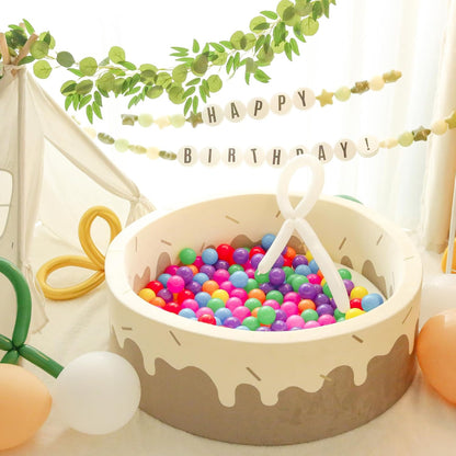 TRENDPLAY Plastic Balls for Ball Pits - Hollow Balls- Safe and Exciting Playtime - Perfect for Baby Pools, Birthday Party Decoration