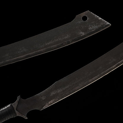 High Manganese Steel Blade Machete for Cutting Trees Heavy Duty Full Tang Outdoor Survival Hunting Tactical Sword