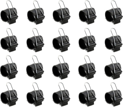 Reusable Plant Clips Made in USA – Orchid Clips, Plant Support Clips & Cord Clips – Heavy-Duty, Weather-Resistant & Durable – Secure Stems, Vines, Wires, Cables, Tomato Plants– Indoor & Outdoor