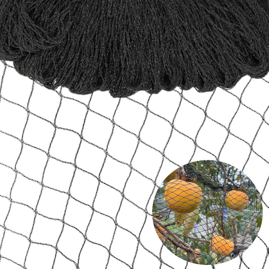 POYEE 25 x 25 FT Bird Netting for Garden Woven Mesh Garden Netting for Plants, Vegetable, Fruit Trees, Blueberry Bushes, Strawberries Against Birds, Deer, Squirrels and Other Animals