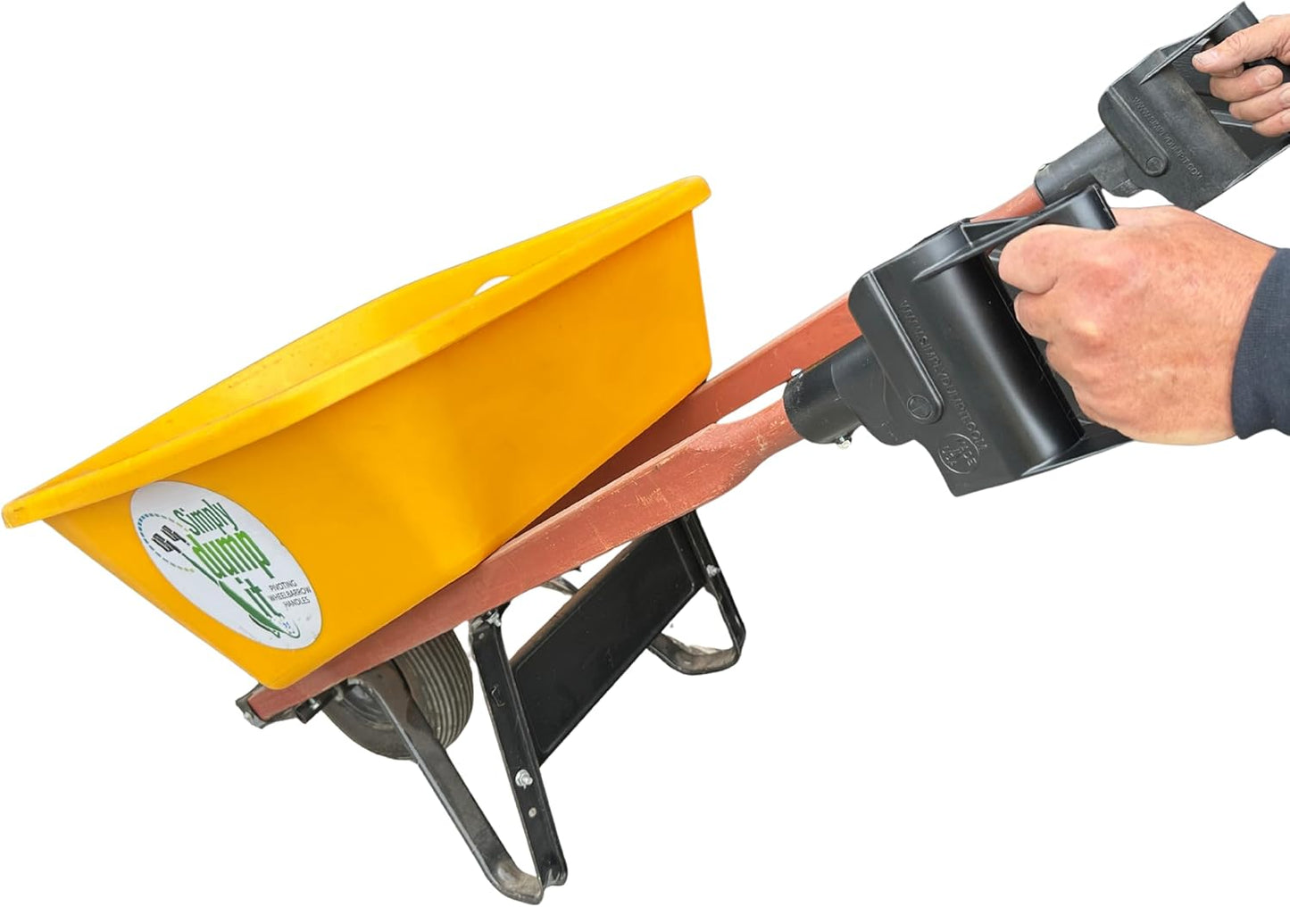Simply Dump It Wheelbarrow Handles SDI1001 Pivoting Wheelbarrow Handles Heavy Duty Reinforced Nylon- 100% Made in The USA