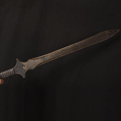 SV Handmade cast Manganese Steel Chopping Blade Sword, Full Tang, Outdoor, Hunting, Camping, Hiking, Survival, with Protective Cover, Multiple Styles to Choose from