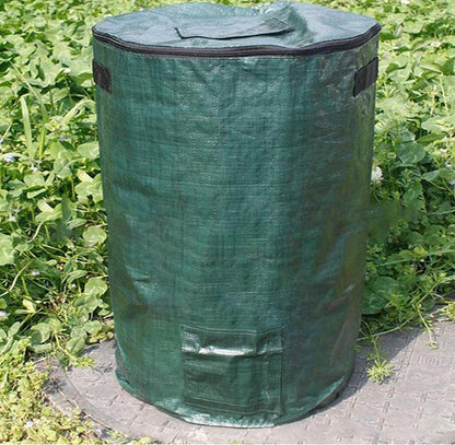 Big Compost Bag - 80 Gallon(300L) Garden Compost Bin for Yard Garbage Cans (Green 1pc)