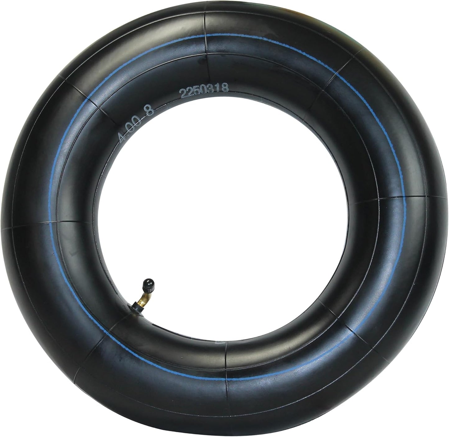 Libereco 2 Pack 4.8/4.0-8 TR87 Bent Valve Inner Tube ¨C Compatible with Lawn Mowers, Carts, Trailers, Wheelbarrows ¨C Heavy Duty Rubber Tube