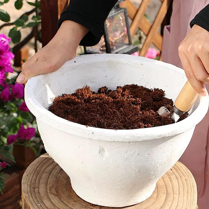 Coco Coir Brick for Plants-5 Pack Premium 100% Organic Peat Moss Mix with Low EC & pH Balance,Plant Soil Enhance Root (5 Pack)
