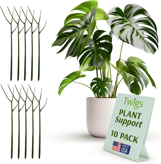Plant Support Stakes, Stem Holder Structures for Indoor & Outdoor Use, Garden Accessories for