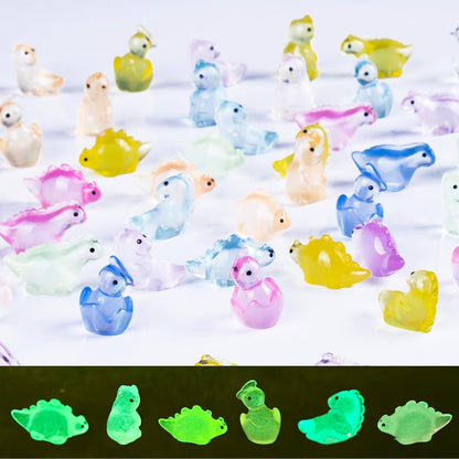 80 Pcs Mini Resin Dinosaur Variety Tiny Animals Figures Miniature Little Small Dinosaurs Figurines Bulk for Micro Fairy Garden Landscape Accessories Hide Crafts Decor